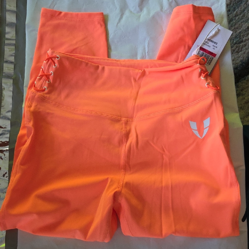 Bright Orange Leggings NWT M